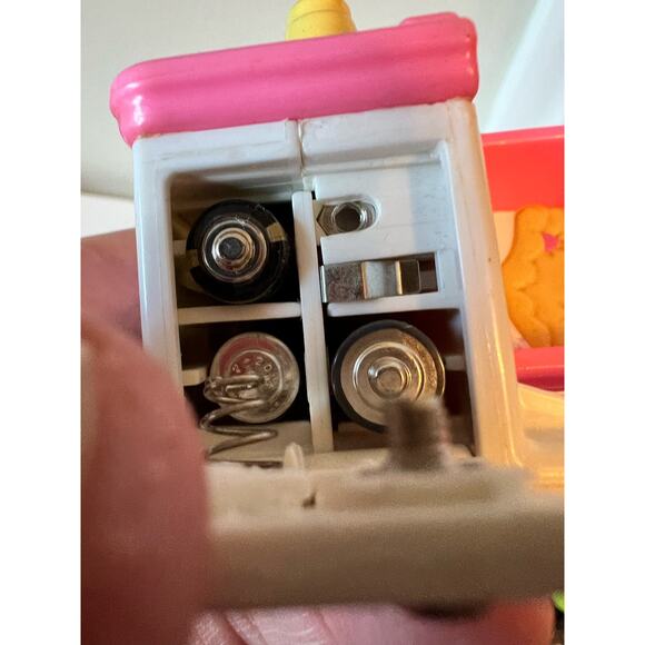 Fisher-Price Vintage Loving Family Talking Crib 1999 Works - Picture 6 of 6